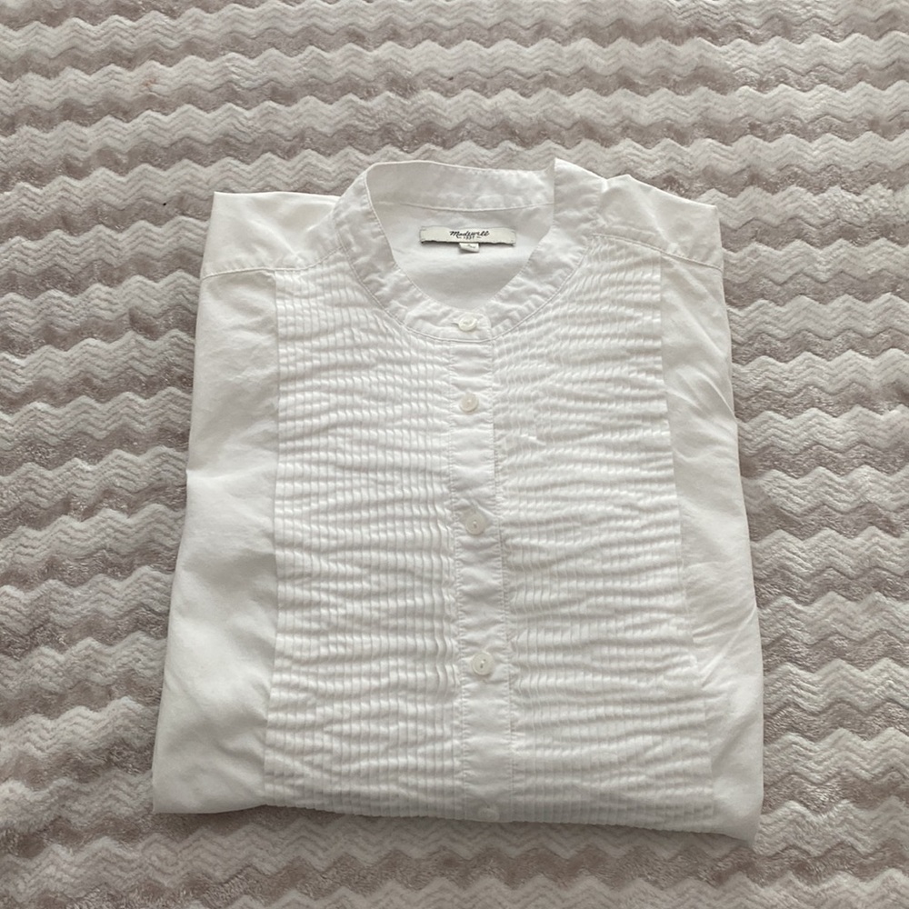 Madewell Tuxedo Button Down Size Small - image 1
